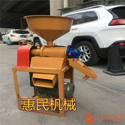 選擇小型碾米機(jī)的注意事項(xiàng) 330型去皮制糝機(jī)解析
